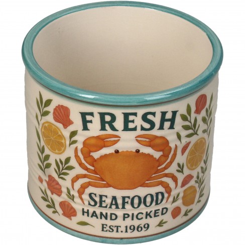 Керамична кашпа 10х9см Fresh Seafood Керамична кашпа 10х9см Fresh Seafood
